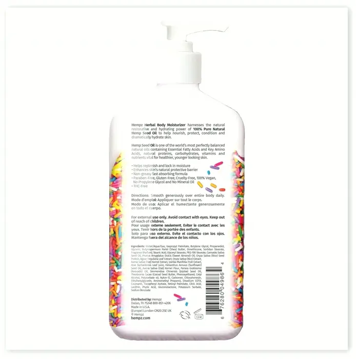 Hemp Seed Lotion - Buttercream Special Edition