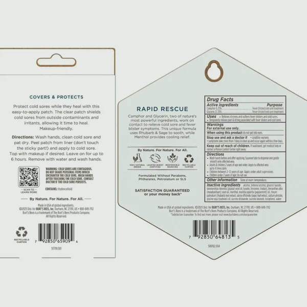 Burt's Bees Fever Blister Treatment Kit