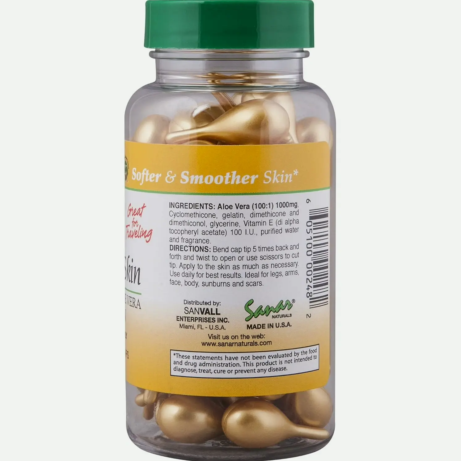 Healthy Skin Moisturizer - Vit E & Aloe Vera - Ideal For Parched Face