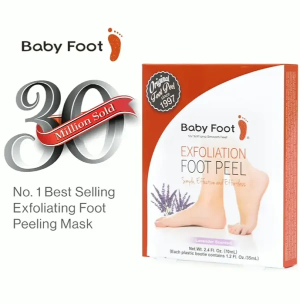 Infant Foot Exfoliation Peel - Lavender Scent