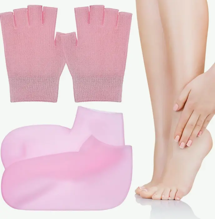 Gel Hydrating Socks Gloves for Cracked Feet