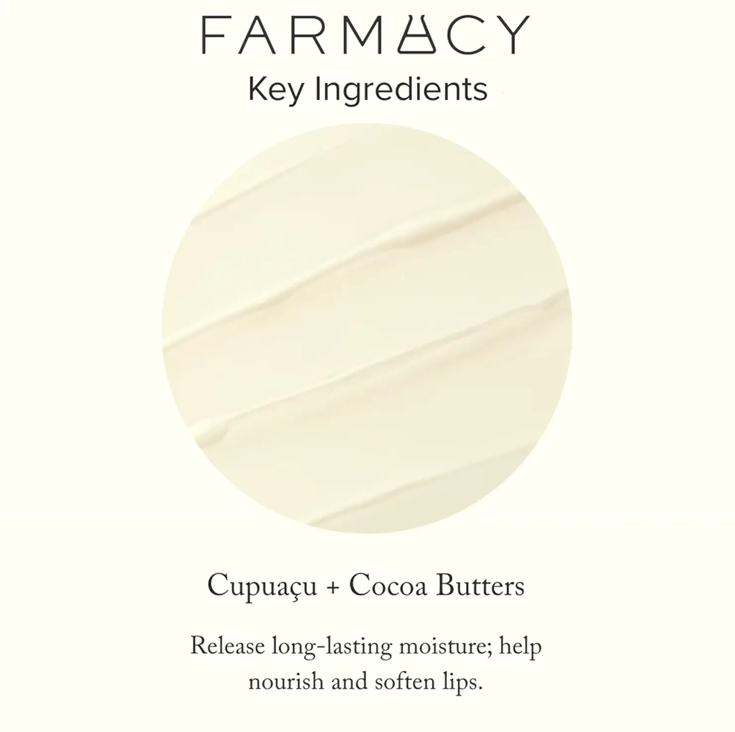 Farmacy's Beeswax Lip Balm , Ideal for Dry Lips