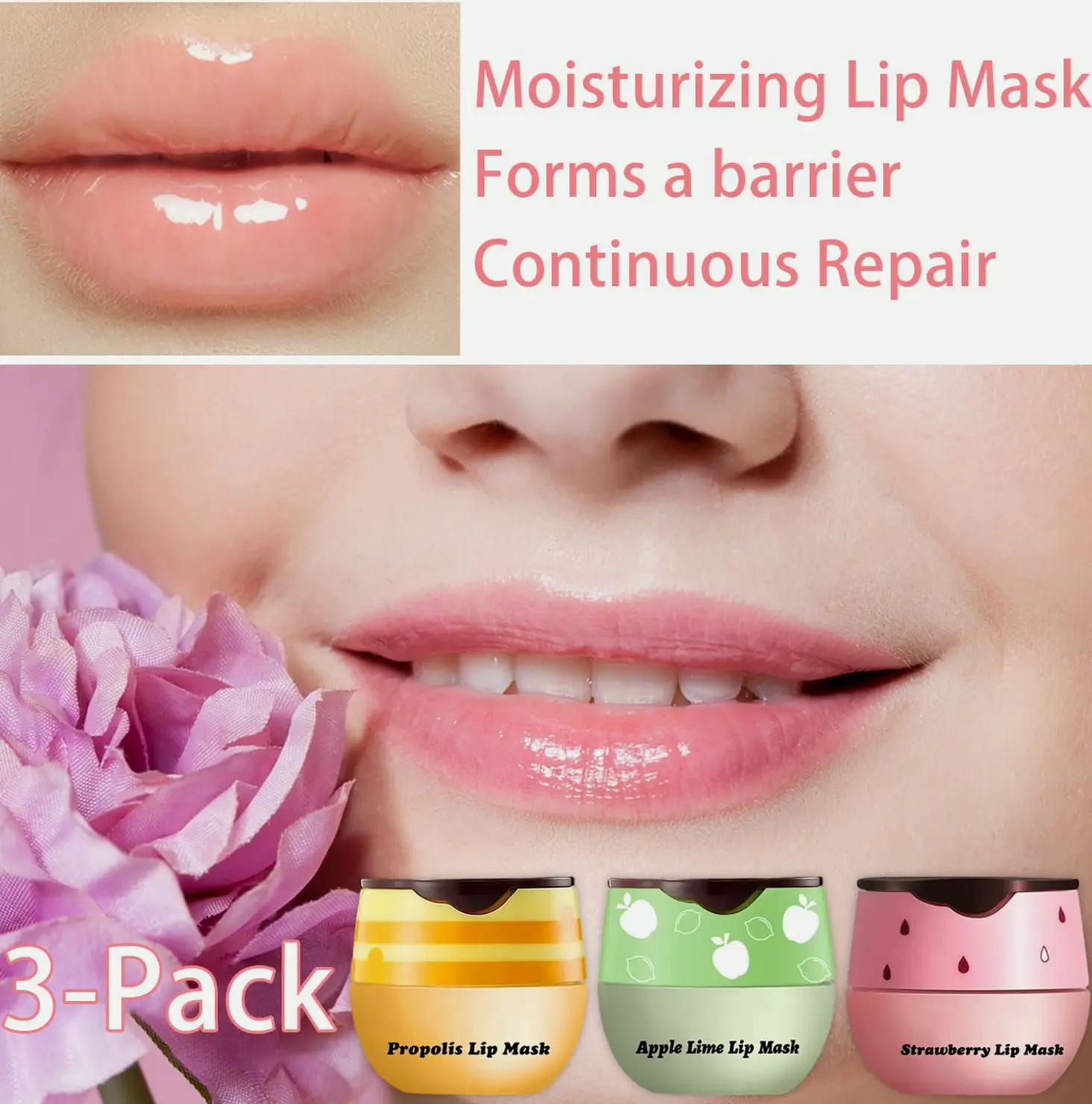 3 PCS Bee Lip Balm Set