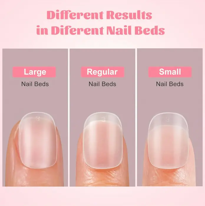 600 Nails Extra Small Round Nail Tips