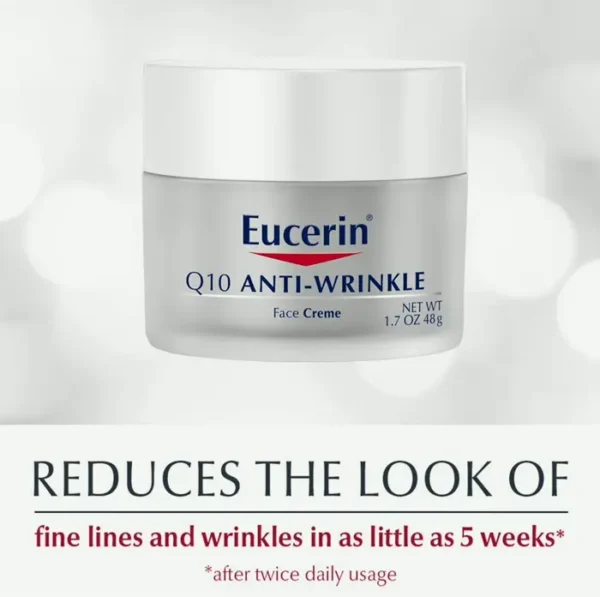 Eucerin's Coenzyme Q10 Anti-Aging Face Cream, 1.7 Oz