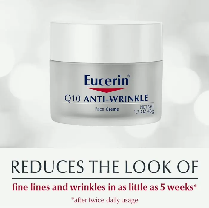 Eucerin's Coenzyme Q10 Anti-Aging Face Cream, 1.7 Oz