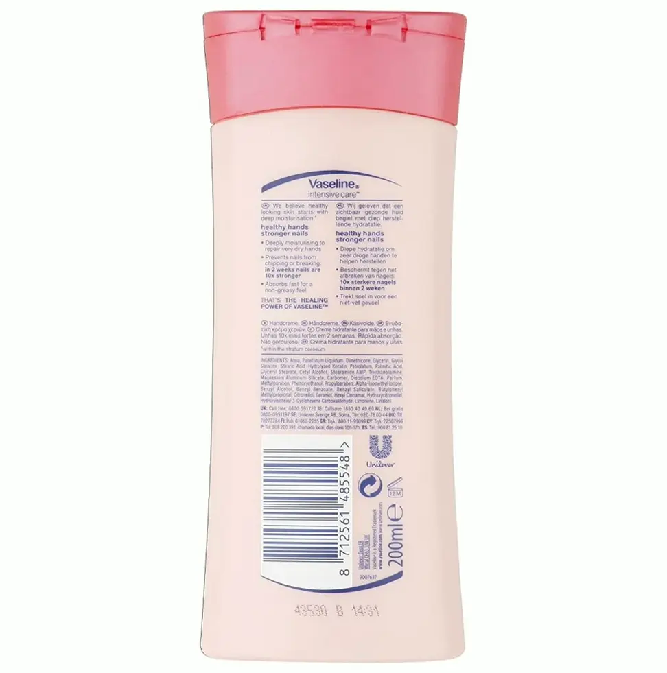 Vaseline Healthy Hand & Nail Lotion 200ml