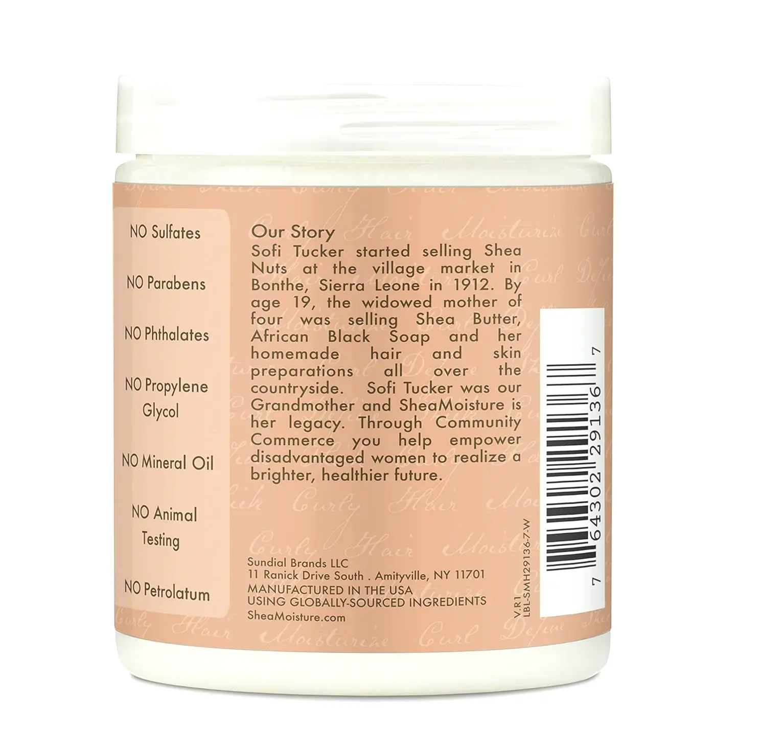 Curl Enhancing Smoothie with Curly Hair, Tropical & Floral, Twenty oz