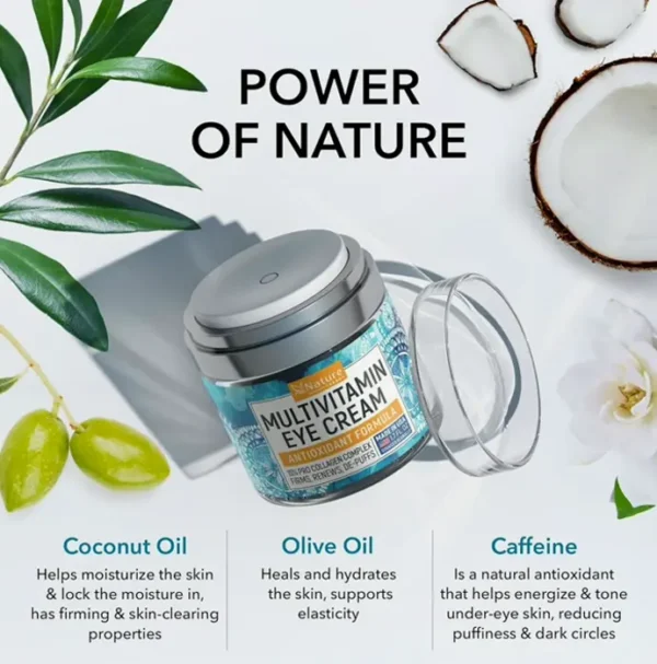 Under Eye Cream for Dark Circles - Revitalizing Blend