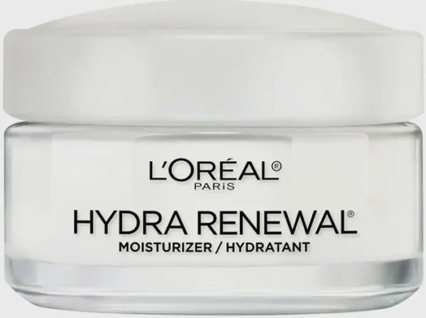 L'Oreal Hydra-Renewal Face Lotion for Sensitive Skin, All-Day Hydration, 1.7 Oz