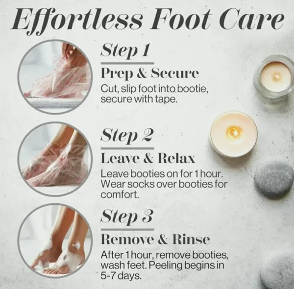 Infant Foot Exfoliation Peel - Lavender Scent