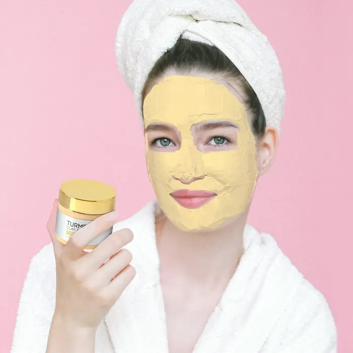 Facial Mask for Skincare - Tumeric Vitamin C Mud Mask Collection