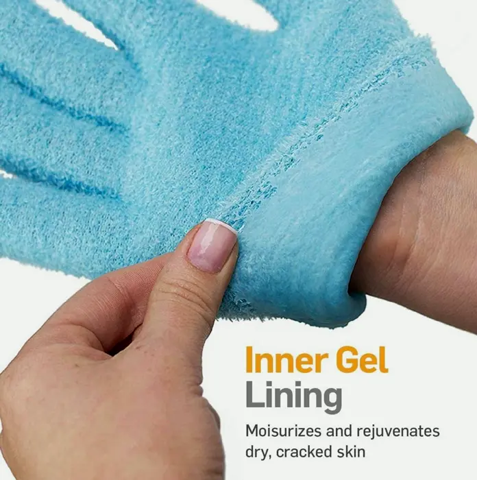 NatraCure Moisturizing Socks and Hand Covers Set for Dry Skin