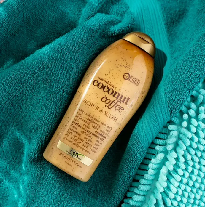 OGX's Smooth Coconut Coffee Body Exfoliant, 19.5 Fl Oz