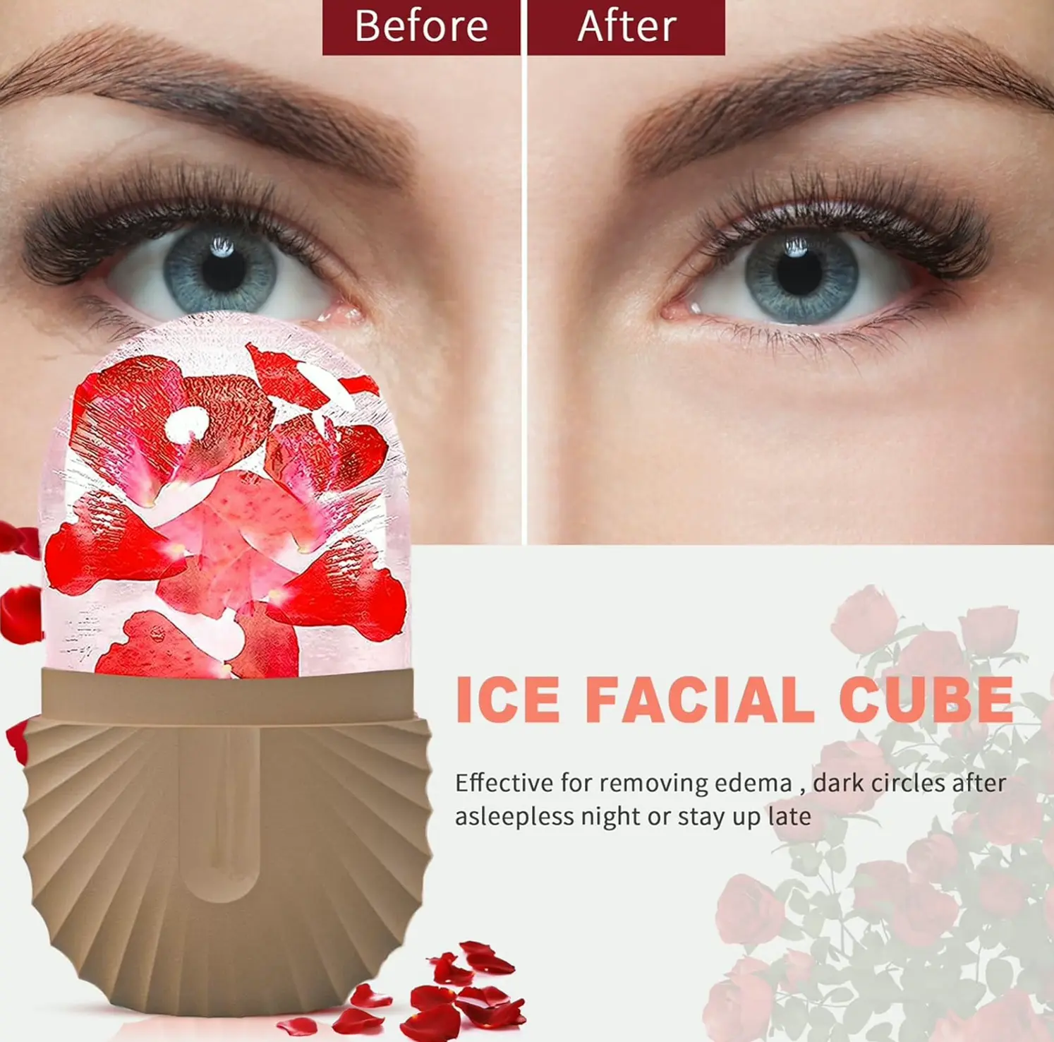 Silicone Cold Tool for Face and Eyes