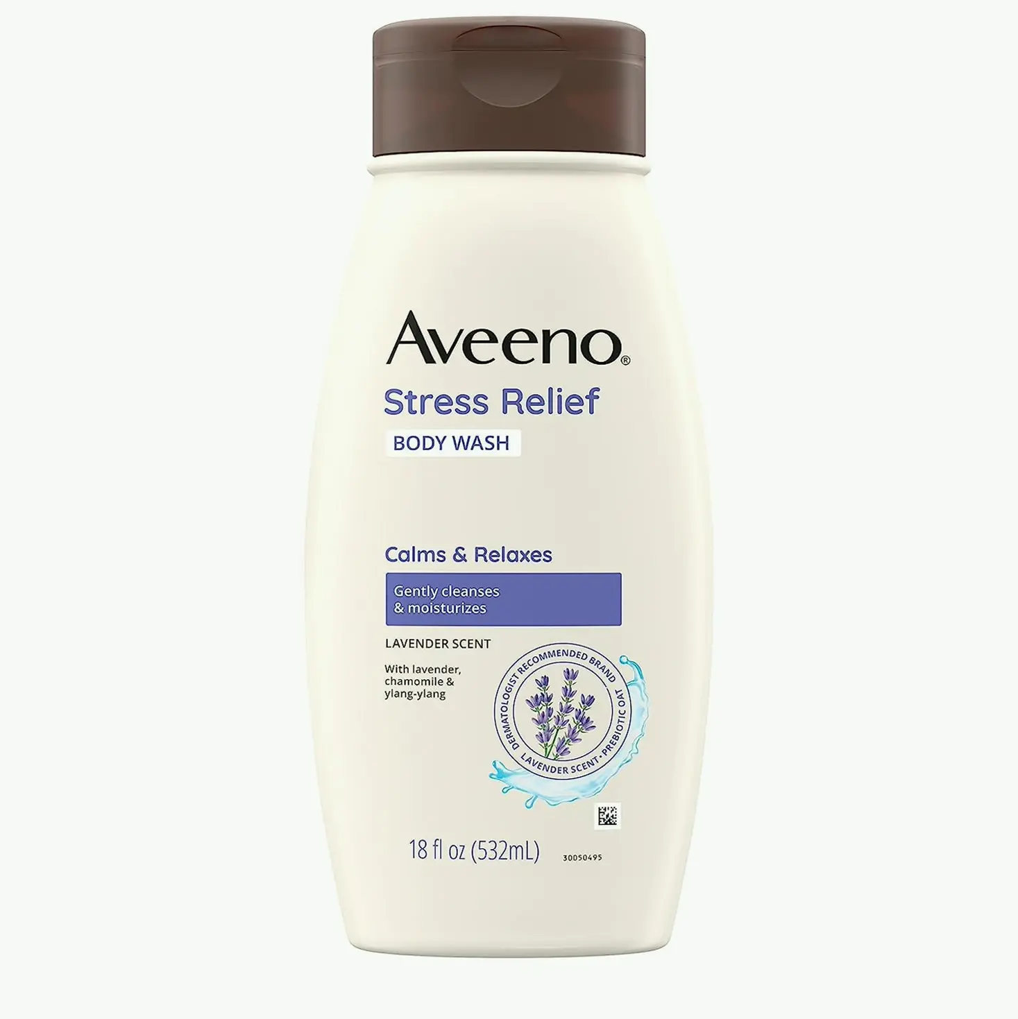 Aveeno Stress Relief Body Cleanser, 18 fl. oz