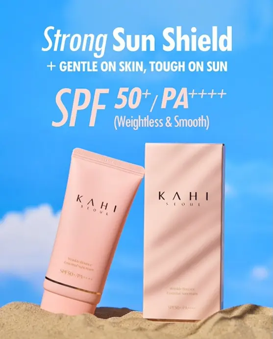 KAHI Wrinkle Bounce SPF 50 Sunblock Moisturizer