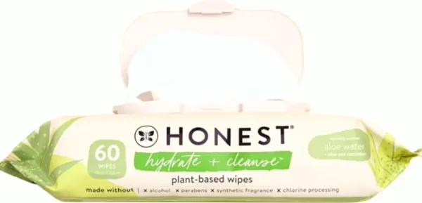 Hydrate + Cleanse Organically Fragrant Cloths - 60 Count