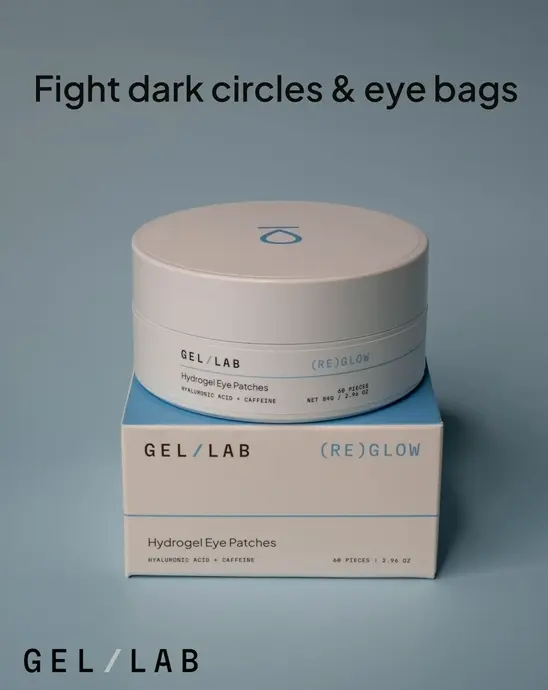 Moisturizing Korean Under Eye Gel Patches - 60 Pcs